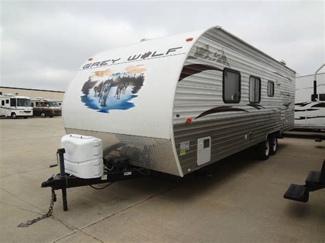 Used 2013 Forest River Rv Cherokee Grey Wolf 26bh Travel Trailer
