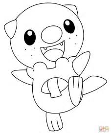 Oshawott Pokemon Coloring Page Free Printable Coloring Pages