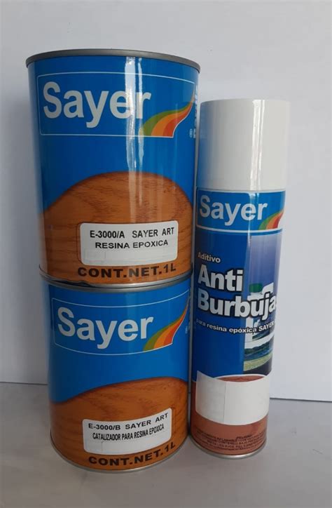 Sayer Art E-3000/a Y E-3000/b 1 Litro Y 1 Antiburbujas | Mercado Libre