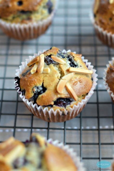 Double, triple or quadruple this healthy trail mix recipe and keep it on hand for when you need a sweet snack. Blueberry and Almond Muffins | Almond muffins, Dessert ...