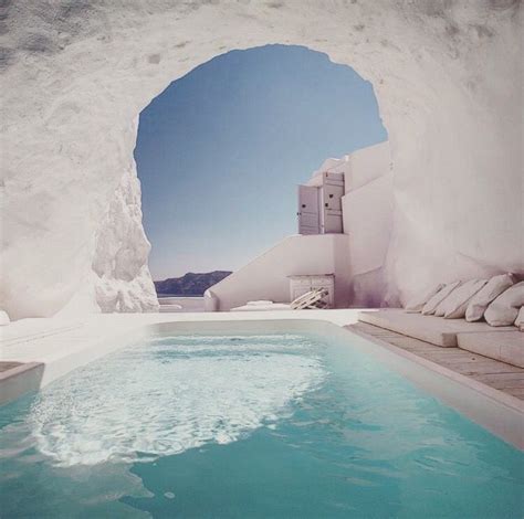 Greece Katikies Hotel Santorini Dream Hotels Cave Pool Free Hot Nude