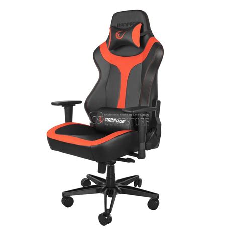 Rampage Kl R8 Grand Series Black And Golden Gaming Chair Baku Bakida