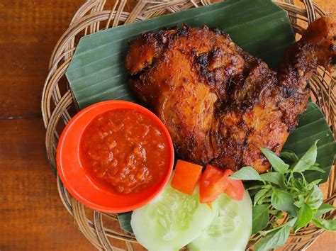 Resep Ayam Bakar Pedas Manis Ala Warung Kaki Lima