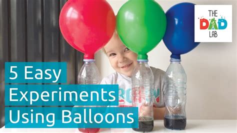5 Amazing Kids Science Experiments With Balloons Youtube