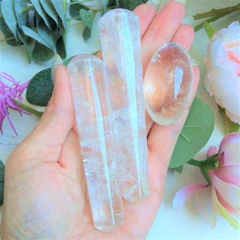 Quartz Crystal Yoni Massage Wand Healing Tool Etsy