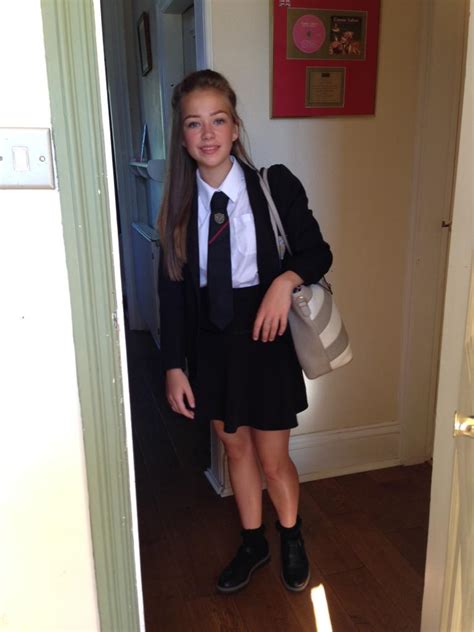 Connie Talbot On Twitter First Time Ever Going To School In Socks It