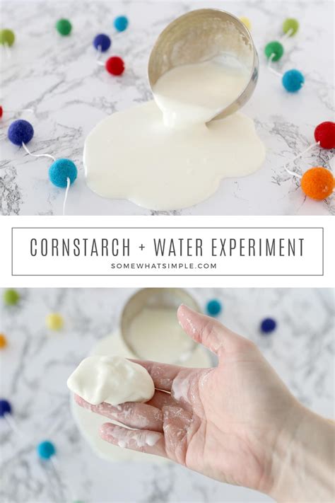 How To Mix Cornstarch And Water To Make Oobleck
