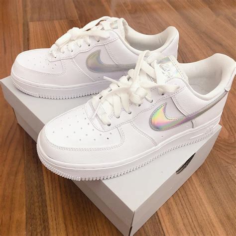 Nike Air Force 1 Low ‘white Iridescent Cj1646 100 For Sale Sneaker Hello