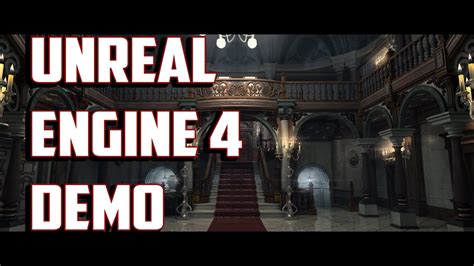 Resident Evil Mansion Hall Gtx 1080 Ue4 Demo 4k Youtube