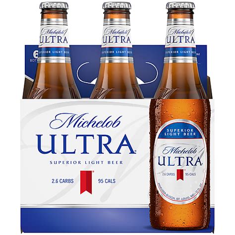 Michelob Ultra® Light Beer 6 Pack 12 Fl Oz Bottles Rodamientos