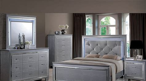 Ultra Modern Contemporary 5 Piece Bedroom Group All Nations Furniture