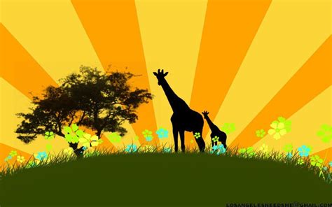 Giraffe Desktop Backgrounds Wallpaper Cave