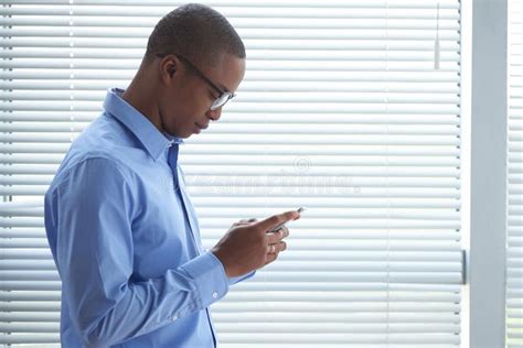 Texting Businessman Stock Photo Image Of Manager Professional 119493348