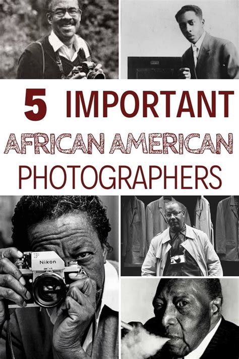 5 Important African American Photographers That You Should Know