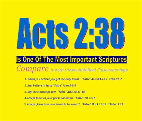 Acts 238 39 Then Peter Said Unto Them Repent And Be Baptized Every
