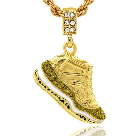 Gold pendants for men versace gold medusa rings for men shoulder bag luxury stuff to buy bags fashion design. Mens 14k Gold Plated Hip Hop Retro 11 "Championship ...