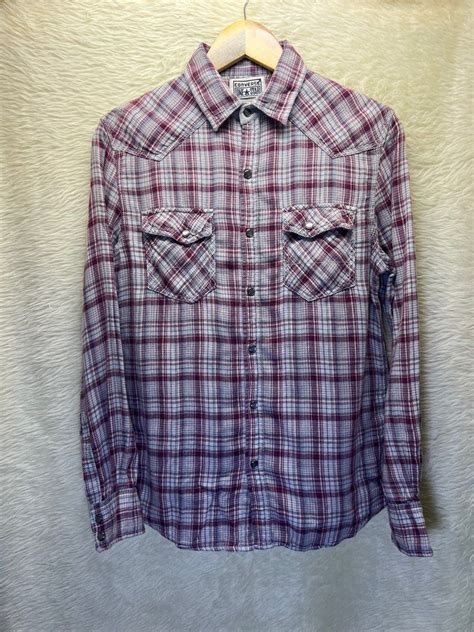 Converse One Star Flannel Longsleeves Soft Fabric Small On Carousell