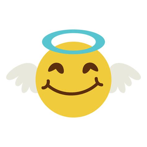 Emoticon Sonriente Cara De ángel 6 Descargar Pngsvg Transparente