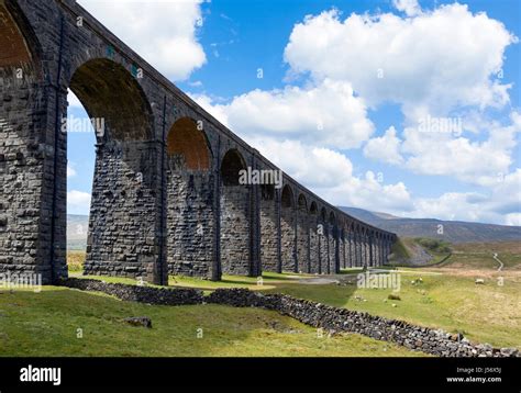Ribblehead Viaduct Yorkshire Dales National Park North Yorkshire