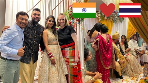 attending thai indian wedding in bangkok thailand sikh and hindu wedding vlog youtube