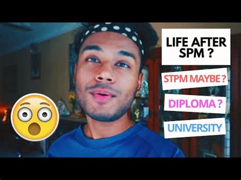 Still unsure of what to study after spm? After SPM ? STPM? College? Study Method 📚💡 - YouTube