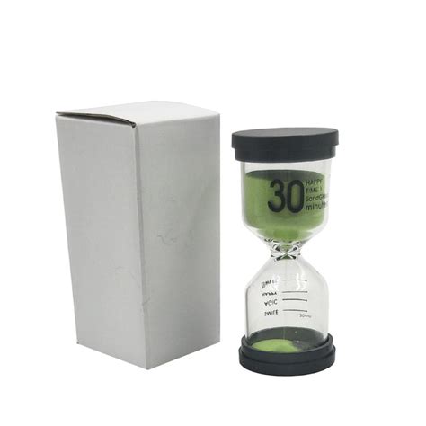 17cm Round Shape Sandglass Hourglass Sand Egg Timer 15304560