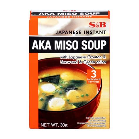 Sandb Instant Aka Miso Soup 30g Tjins Toko