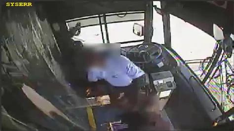 Caught On Camera Broward County Bus Driver Punched In Face Youtube