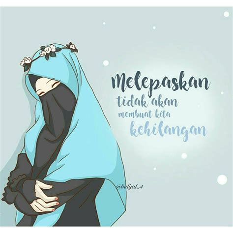 35 Gambar Kartun Muslimah Motivasi Puisina