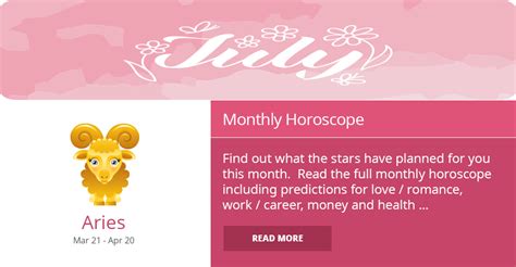 Aries Horoscope For July 2023