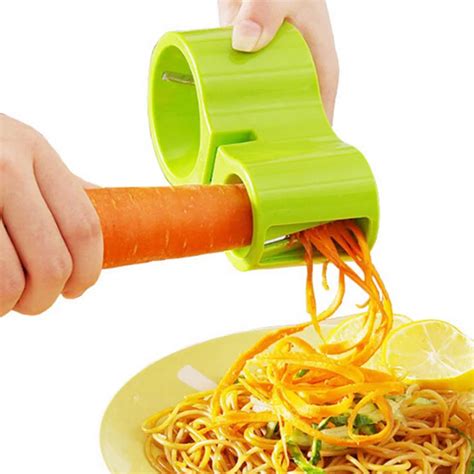 Quickdone Spiral Vegetable Cutter 2 In 1 With Knife Sharpener Spiral