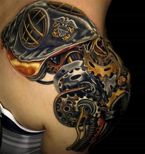 Top 80 Best Biomechanical Tattoos For Men Improb