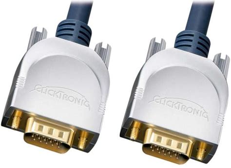 Clicktronic Hc260 Vga Cable 1m Καλωδιο συνδεσης περιφερειακων Per