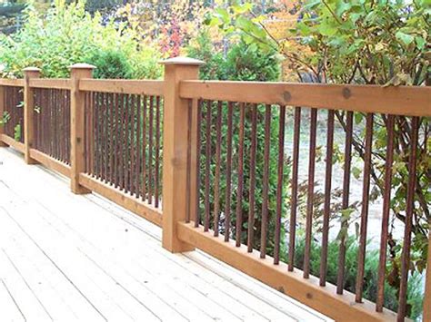Copper Railings 1 Paint Wood Deck Railing Deck Railing Design