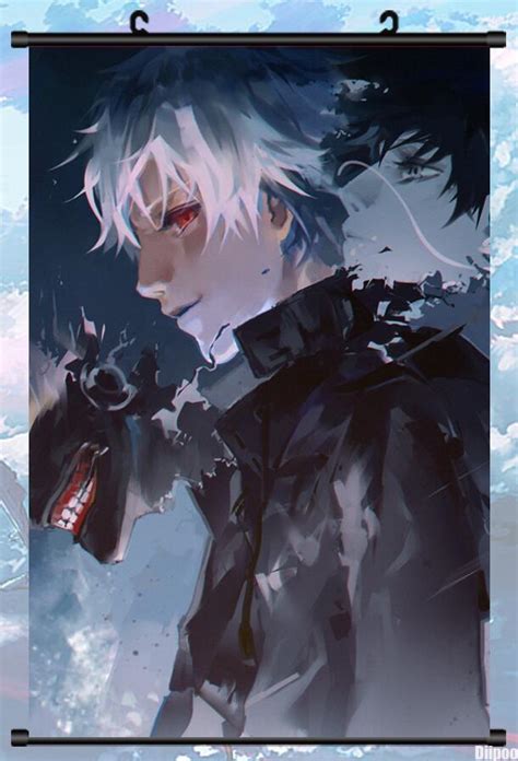 He was minding his own business when an odd sickness sets in. Tokyo Ghoul Wall Scrolls Ken Kaneki Anime Posters - Diipoo