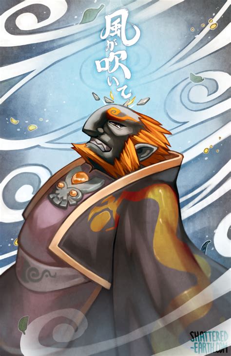 The Wind Is Blowing Wind Waker Ganondorf By Shattered Earth