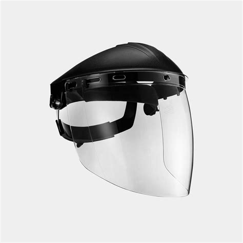 Face shield are essential for vets to fertilize animals. Head & Face Protection | Moulded Visor Face Shield KFS173 ...