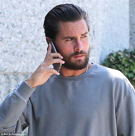 Scott Disick Sports Slicked Back Hair As He Makes Flashy Arrival To A Meeting In His 140k Bmw