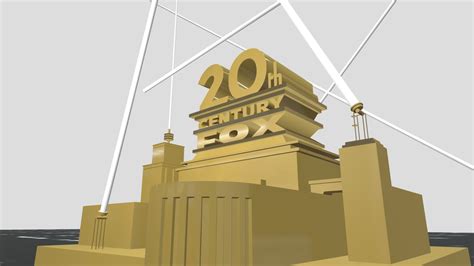 20th Century Fox Logo By Galo De Cerveza Remake 3D Model By Demorea