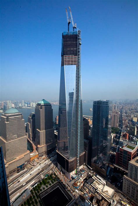 Freedom Tower 1 World Trade Centers Year By Year Progress Time