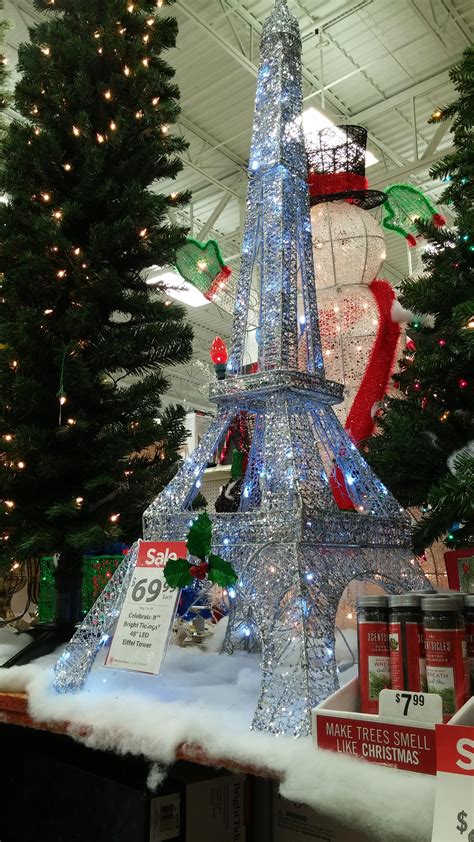 4 Foot Tall Light Up Eiffel Tower For Christmas Anyone Christmas