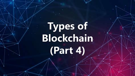 Types Of Blockchain Part 4 Blockchain Series By Techskill Brew