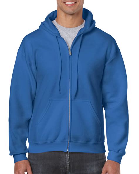 Gildan Heavy Blend Adult Full Zip Hooded Sweatshirt 18600 Simply Hi