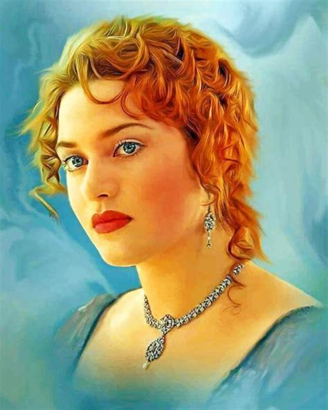 Kate Winslet Titanic Painting
