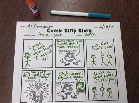 Comic Strips With Strategies The Adventurous School Counselor