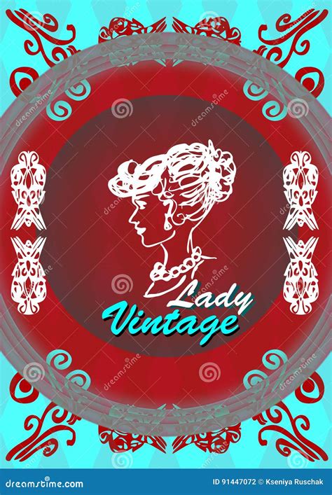Vintage Lady Stock Image 19809961