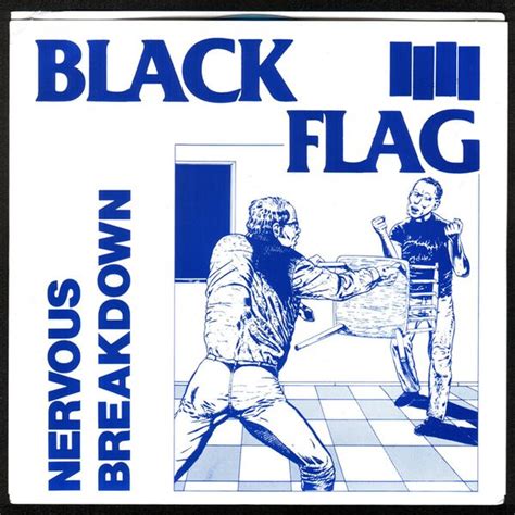 Black Flag Nervous Breakdown 2011 V16 Blue Translucent Vinyl