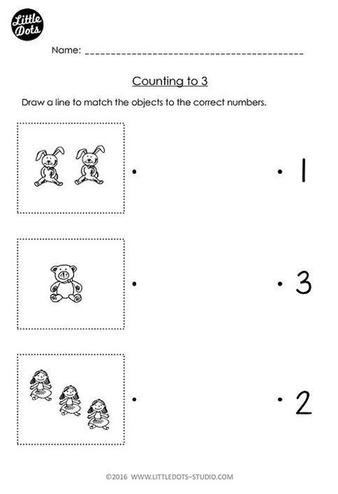 Counting One To One Correspondence Worksheets Worksheets Master