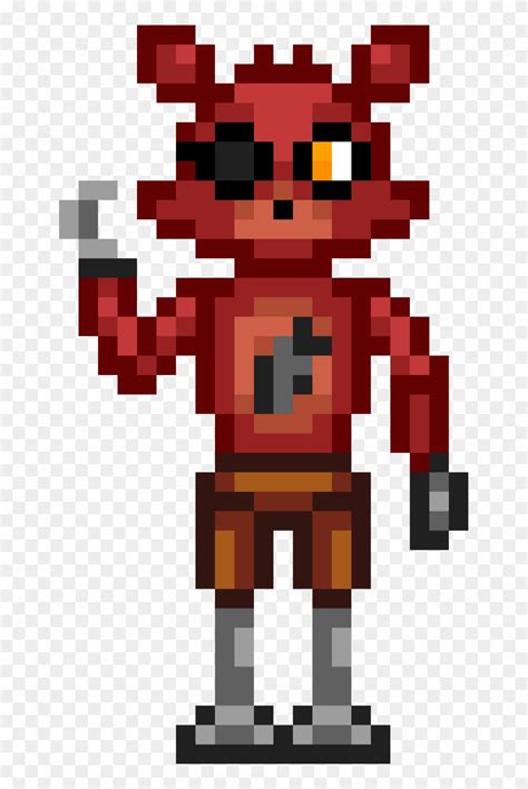 A Sprite Of Foxy From Five Nights At Freddys Illustration Hd Png
