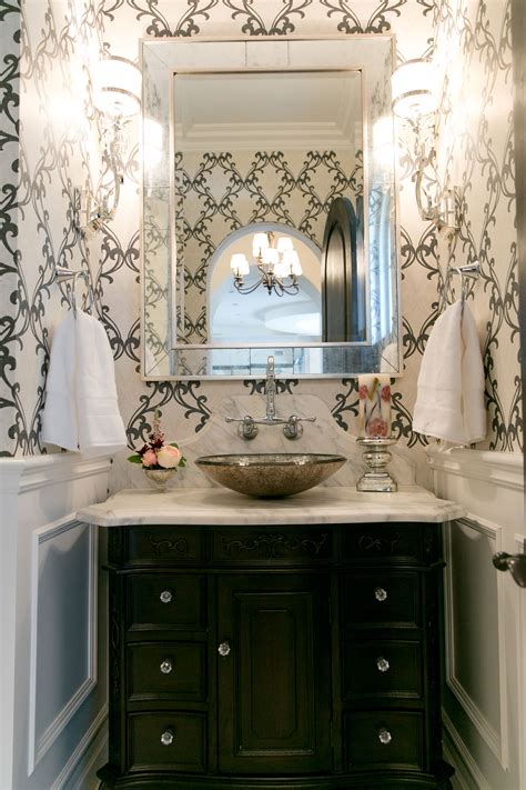 Cool Powder Room Vanity With Sink Ideas